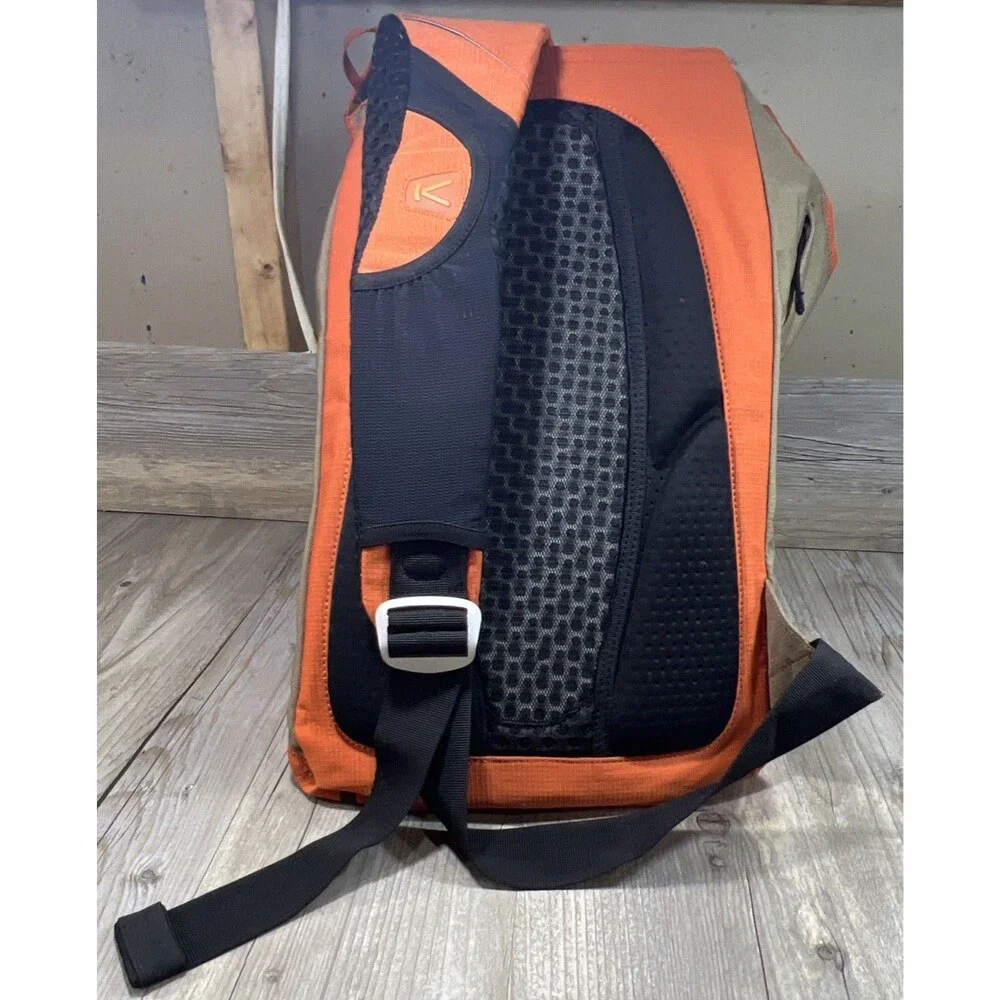 KEEN Hybrid Transport Sling Bag Strap Backpack Hawthorne Commuter LARGE Orange